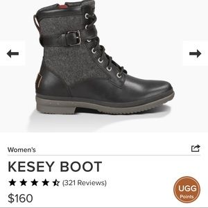 UGG Kesey Boot Size 8.5